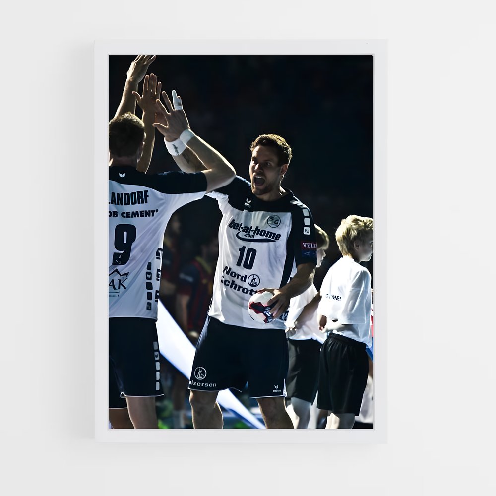 Poster Élévation des Champions – affiche Handball (vue 3)